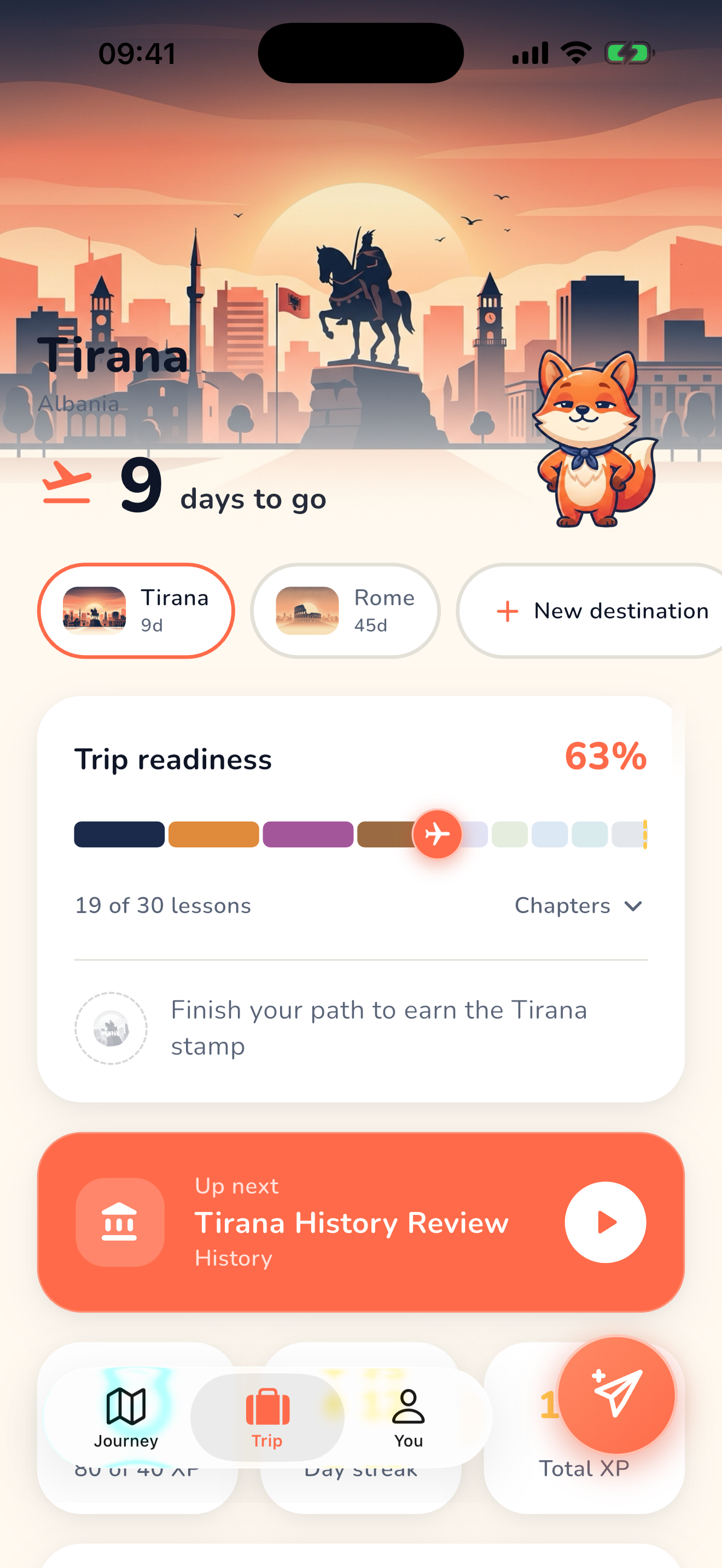Odyvel, Learn Travel Phrases, screenshot 1